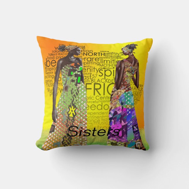 Sisters Cushion (Front)