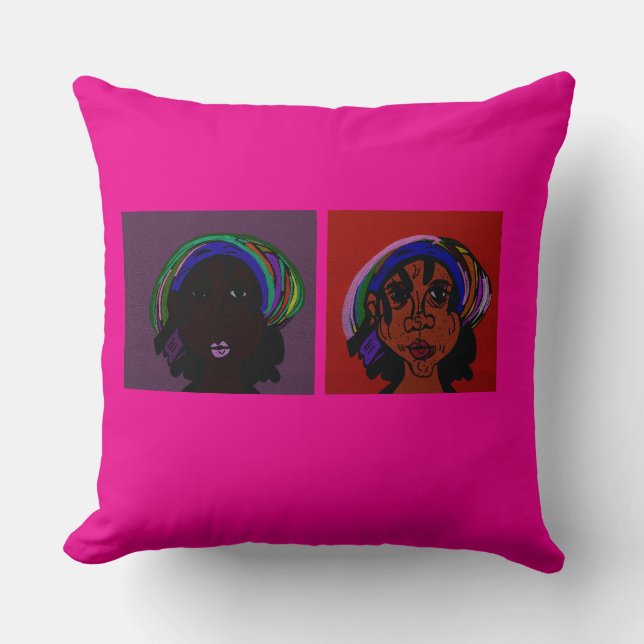 Sisters Cushion (Front)