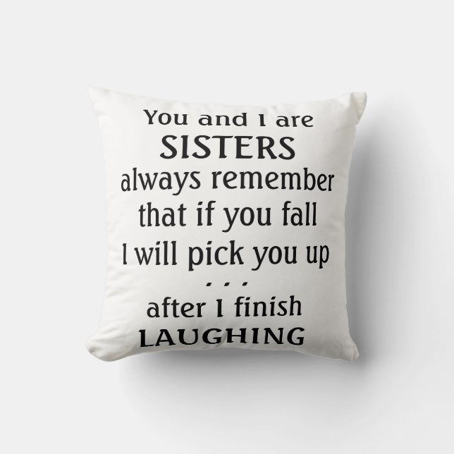 Sisters Cushion (Front)