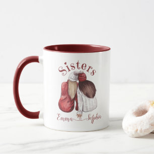 Sisters Cute Matching Siblings Mug