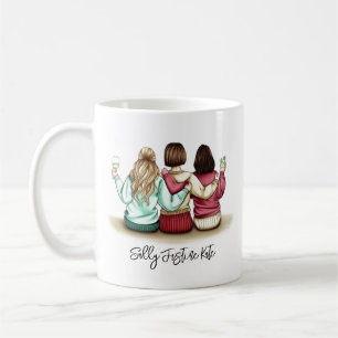 Sisters Day Custom Names Plaque – Personalized Gif Coffee Mug
