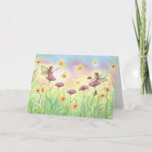 Sisters Fairy Greeting Card