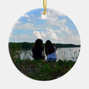 Sisters/Family Ceramic Tree Decoration