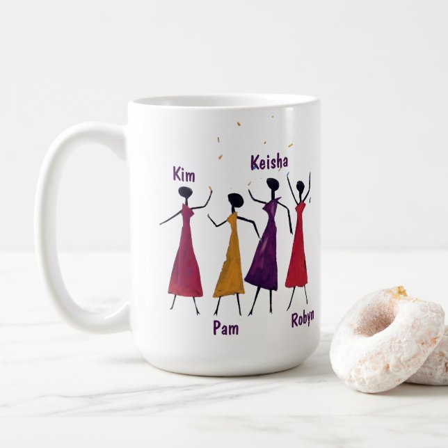 Sisters For Life Mug by KAB (With Donut)