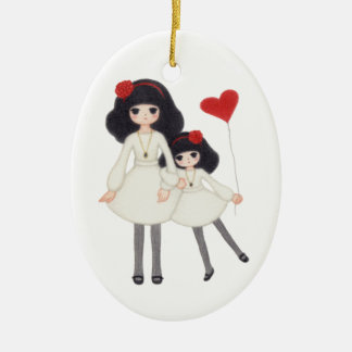 Sisters - Forever Friends! Ceramic Tree Decoration