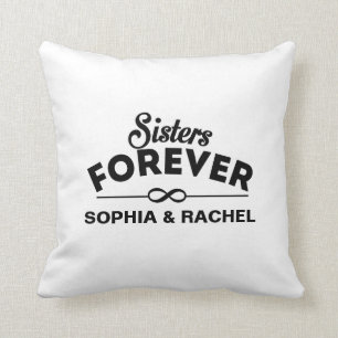 Sisters Forever Template Cushion