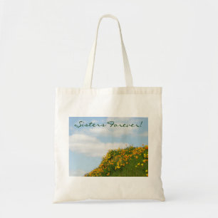Sisters Forever! tote bags Gifts for Sister Sis