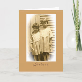 Sisters Greeting Card