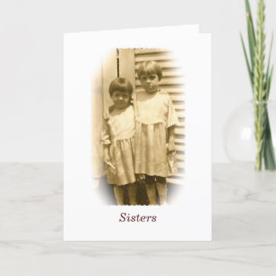 Sisters Greeting Card