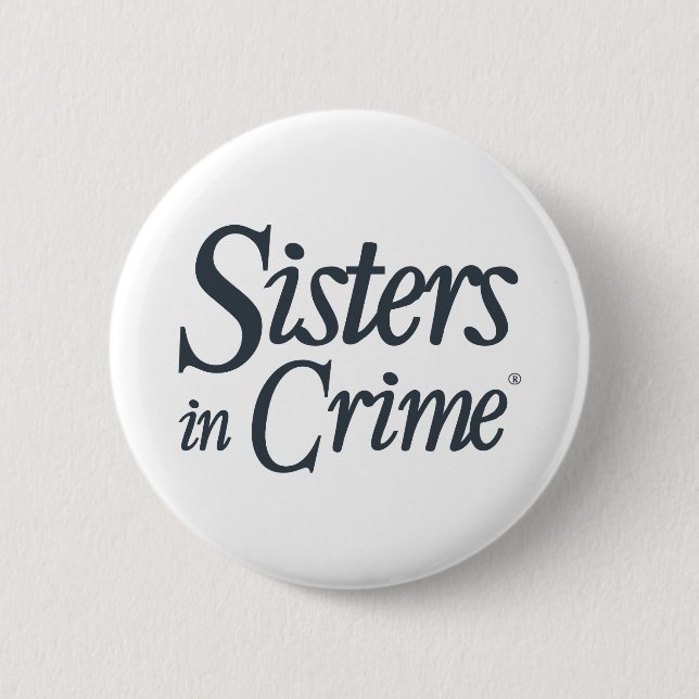 Sisters in Crime Button (Front)