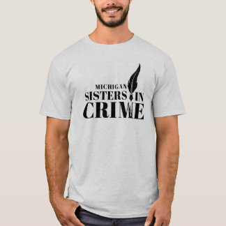 Sisters in Crime Grey T-Shirt