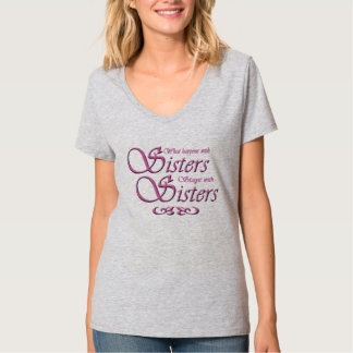 Sisters in Pink T-Shirt