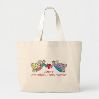 sisters large tote bag