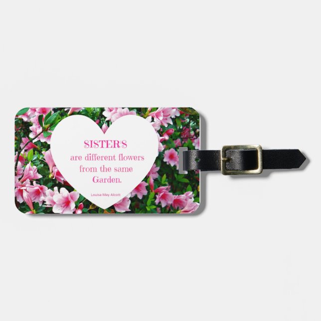 Sisters! Luggage Tag (Front Horizontal)