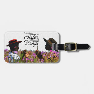 Sisters Luggage Tag