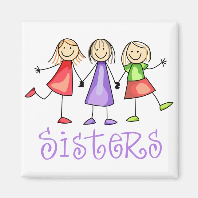 Sisters Magnet (Front)