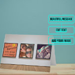 Sisters "Memory Wall" Birthday Card<br><div class="desc">This unique birthday card allows you to view your memories as if they were displayed in an art gallery.  Simply swap out the two pictures with ones of you and your sister from different time periods.  It's definitely going to be a memorable card.</div>