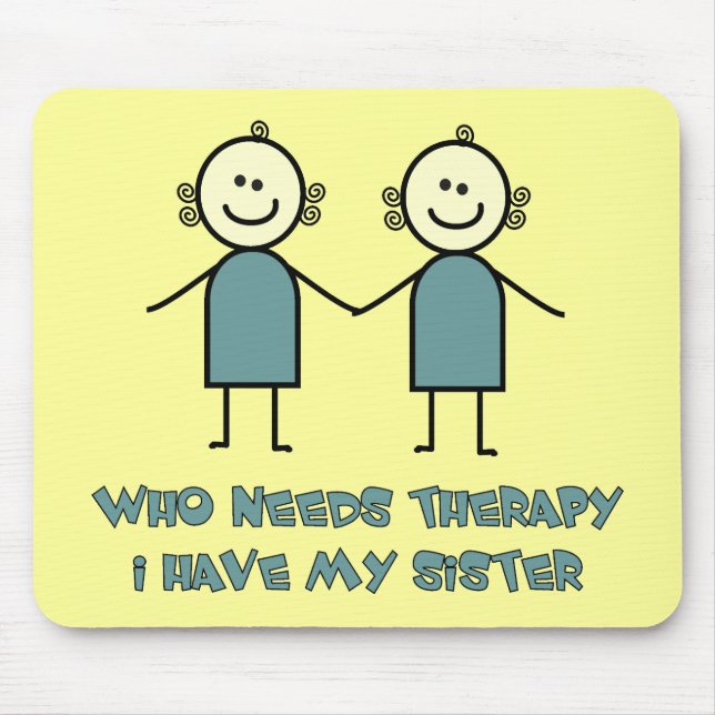 Sisters Mousepad (Front)