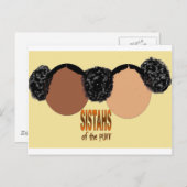 Sisters of the Puff Postcard (Front/Back)