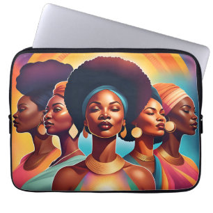 Sisters of the Sun: Power, Unity & Light Laptop Sleeve
