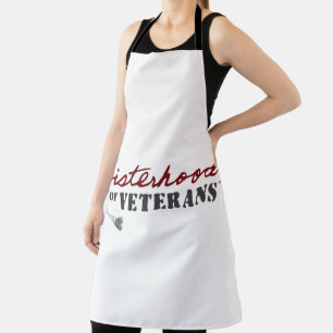 Sisters of Veterans Military Pride Design Apron