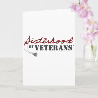 Sisters of Veterans Military Pride Design Card