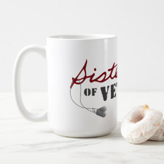 Sisters of Veterans Military Pride Design Coffee Mug