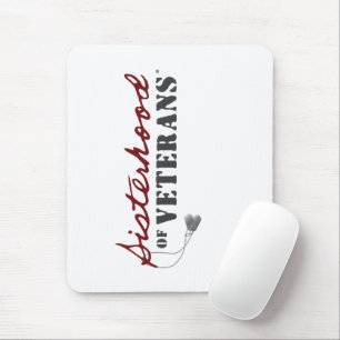 Sisters of Veterans Military Pride Design Mouse Mat