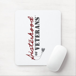 Sisters of Veterans Military Pride Design Mouse Mat