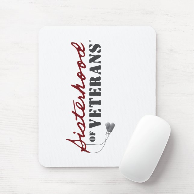 Sisters of Veterans Military Pride Design Mouse Mat (With Mouse)