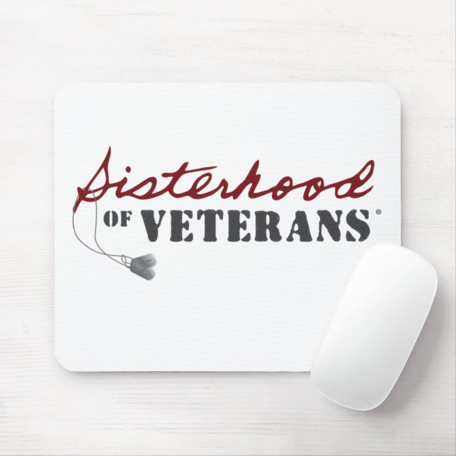 Sisters of Veterans Military Pride Design Mouse Mat (With Mouse)
