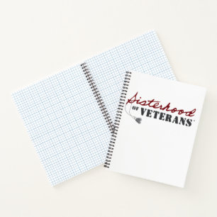 Sisters of Veterans Military Pride Design Notebook