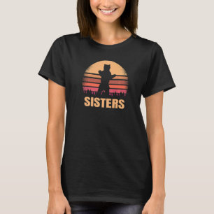 Sisters Oregon Vintage Bear Or Retro Distressed 80 T-Shirt