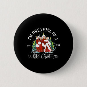 Sisters Pajamas Holiday Xmas Snow White Christmas  6 Cm Round Badge