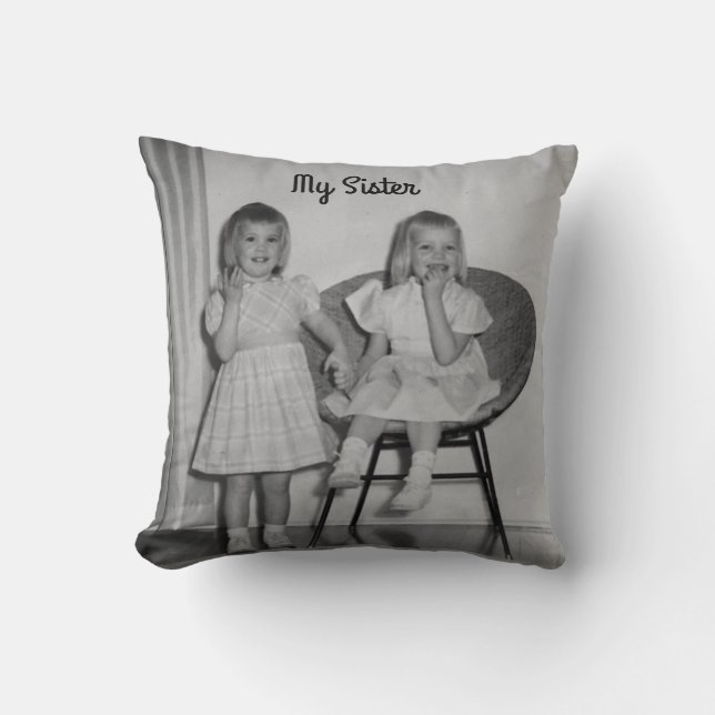 Sisters Pillow (Front)
