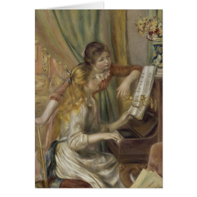 Sisters Playing the Piano (Front)