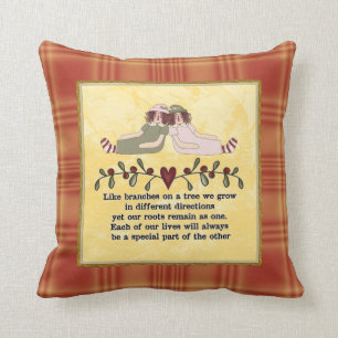 Sisters Poem Pillow