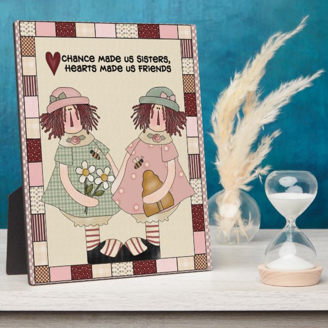 Sisters Poem Plaque (Side)