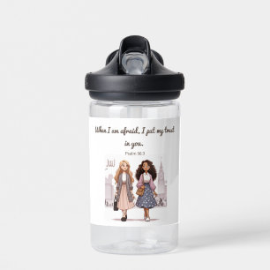 sisters preaching bottle of water
