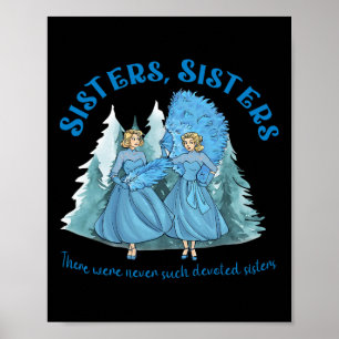 Sisters Pyjamas Holiday White Christmas Movie 1954 Poster