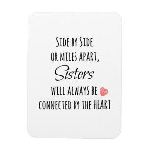 Sisters Quote Magnet