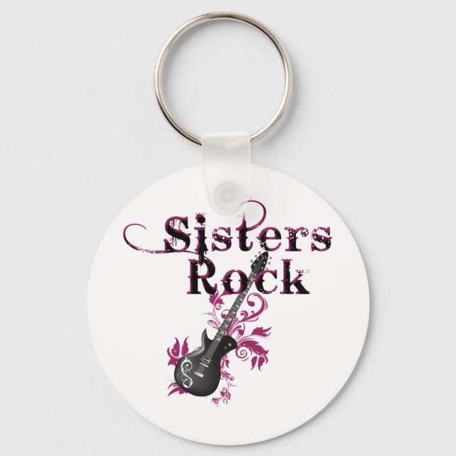 Sisters Rock Key Ring (Front)