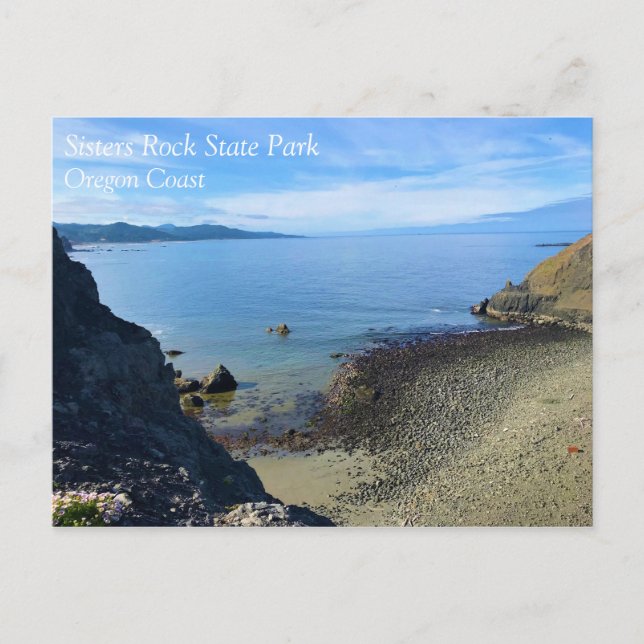 Sisters Rock State Park, Oregon Coast Postcard (Front)