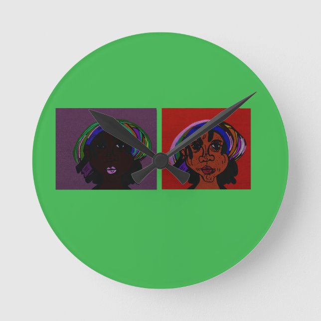 Sisters Round Clock (Front)
