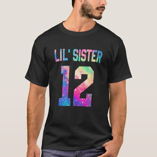 Sisters Shirt Lil Sister 20 For Men For Women Awes (Front)