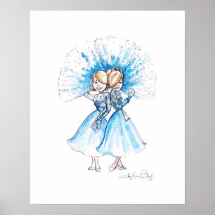 Sisters, Sisters art by Heather French Henry Poster