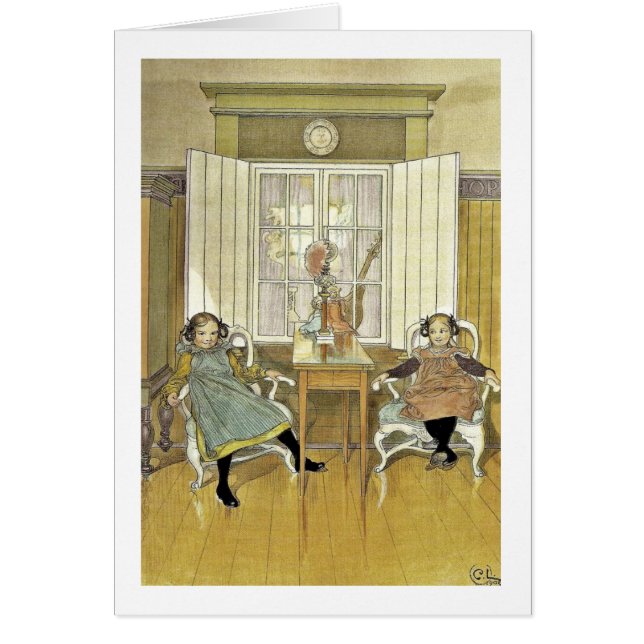 Sisters Sitting in Chairs (Front)