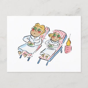 Sisters Spa Postcard