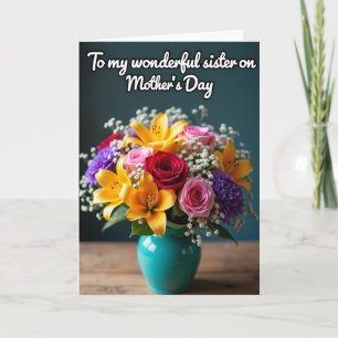 Sisters Special Mothers Day Card