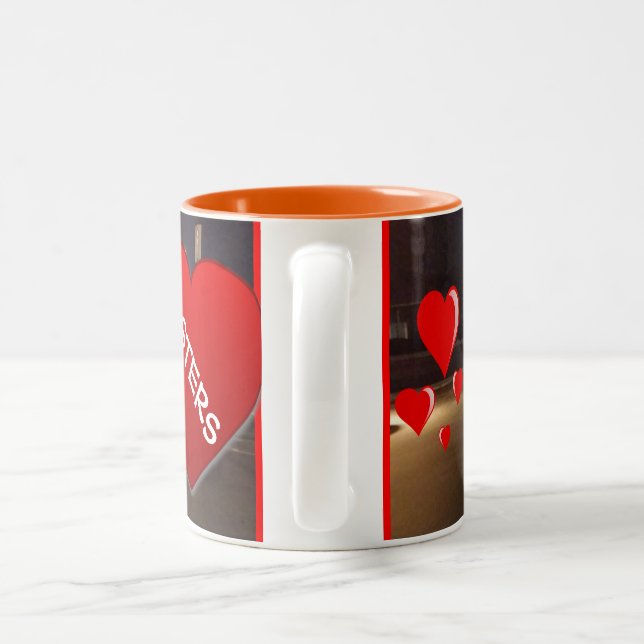 Sisters Two-Tone Coffee Mug (Handle)